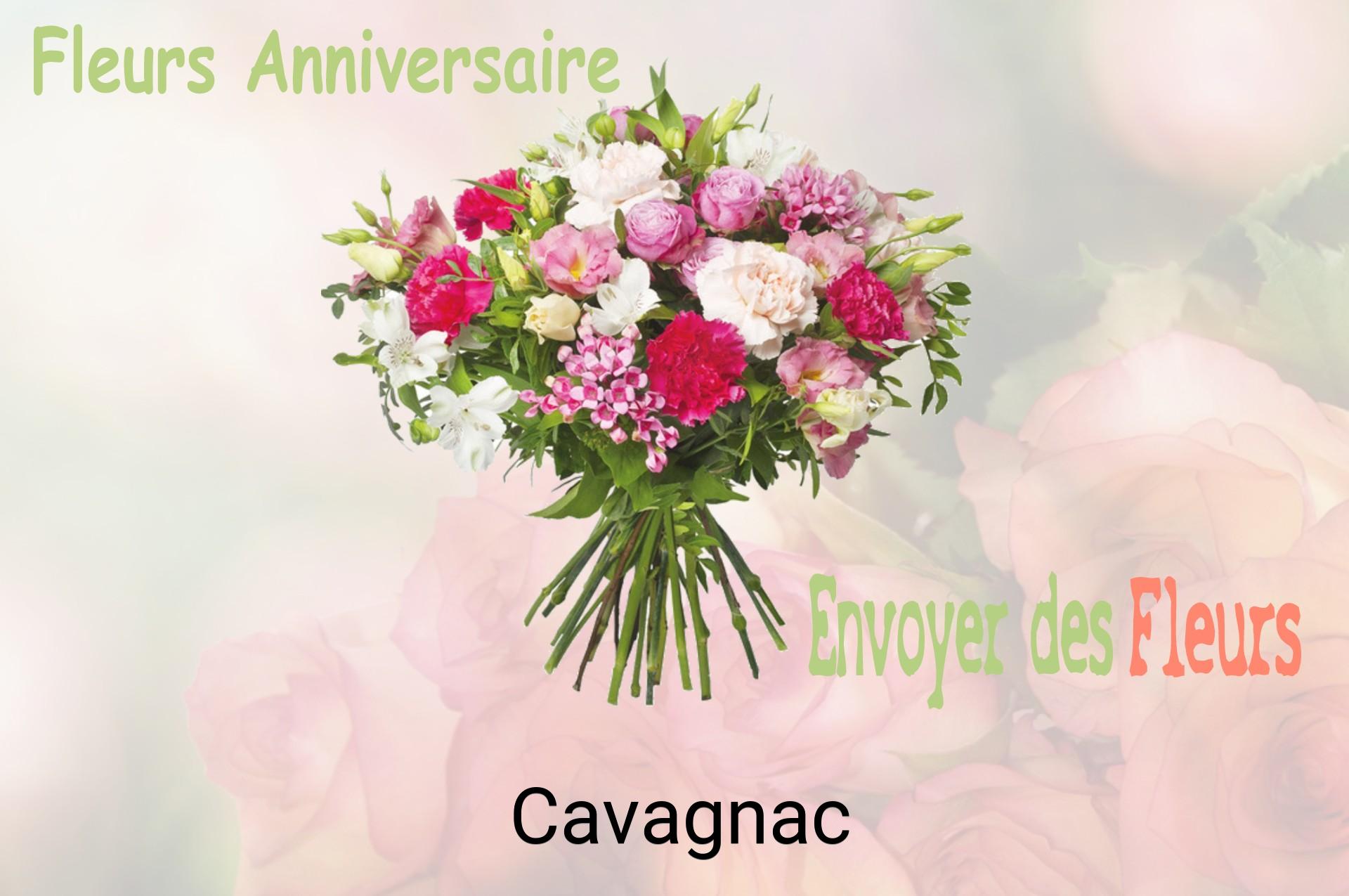 Bouquet de fleurs d’anniversaire livré à Cavagnac
