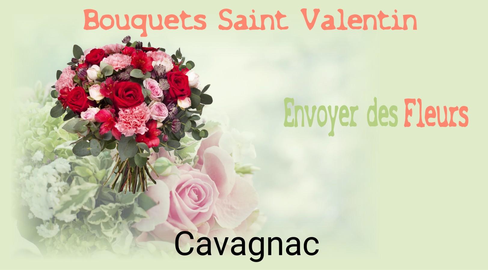 Roses de Saint-Valentin livrées à Cavagnac